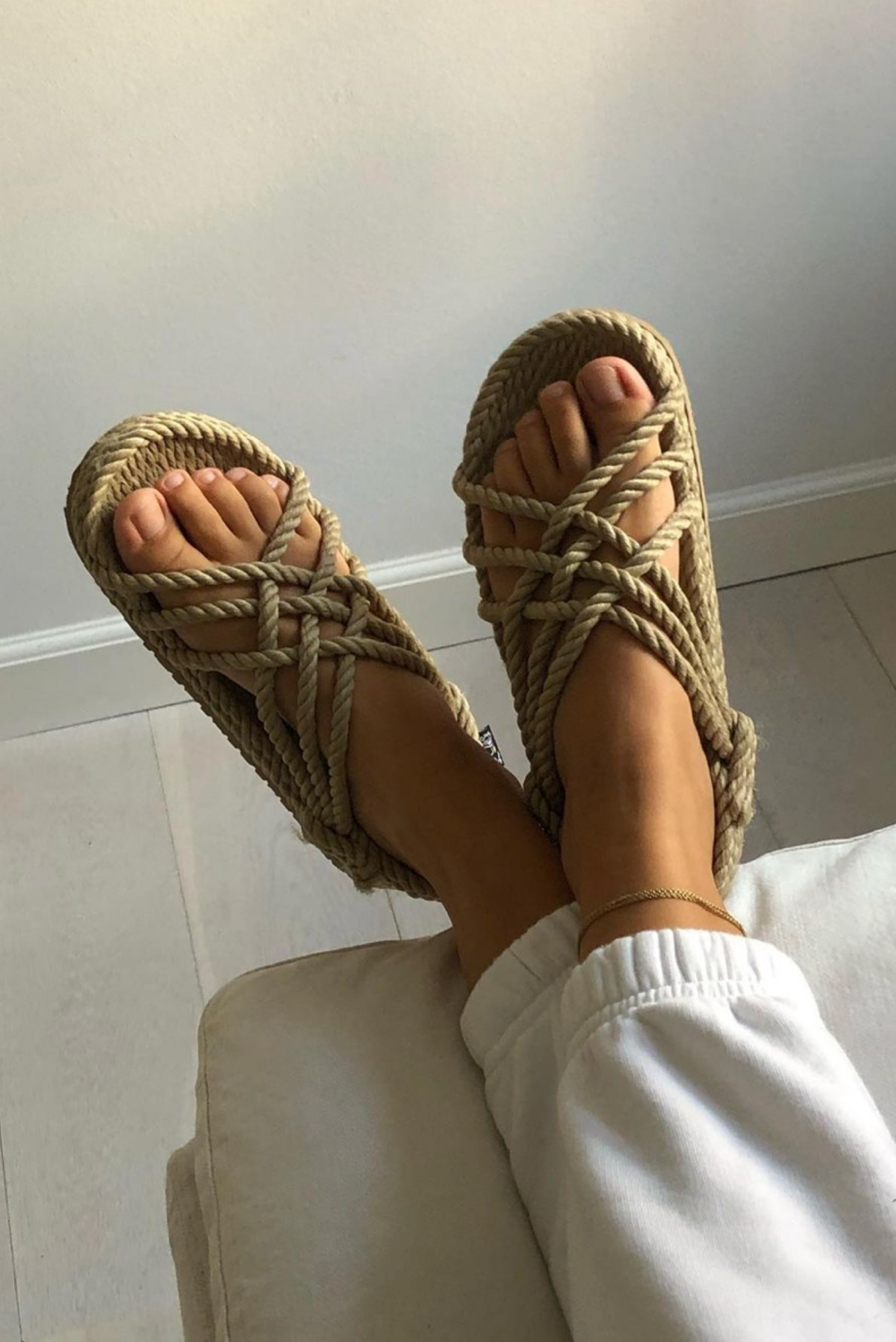 JC Rope Sandal - Camel