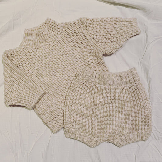 Chunky Knit Twin Set