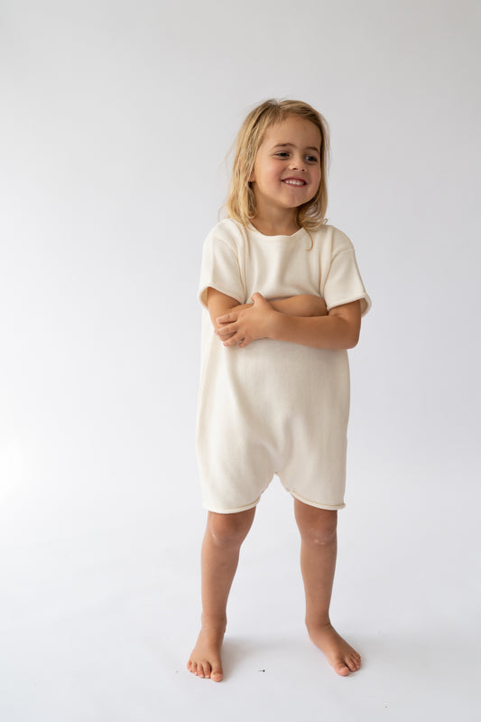 Illoura the Label | Short Sleeve Knit Romper
