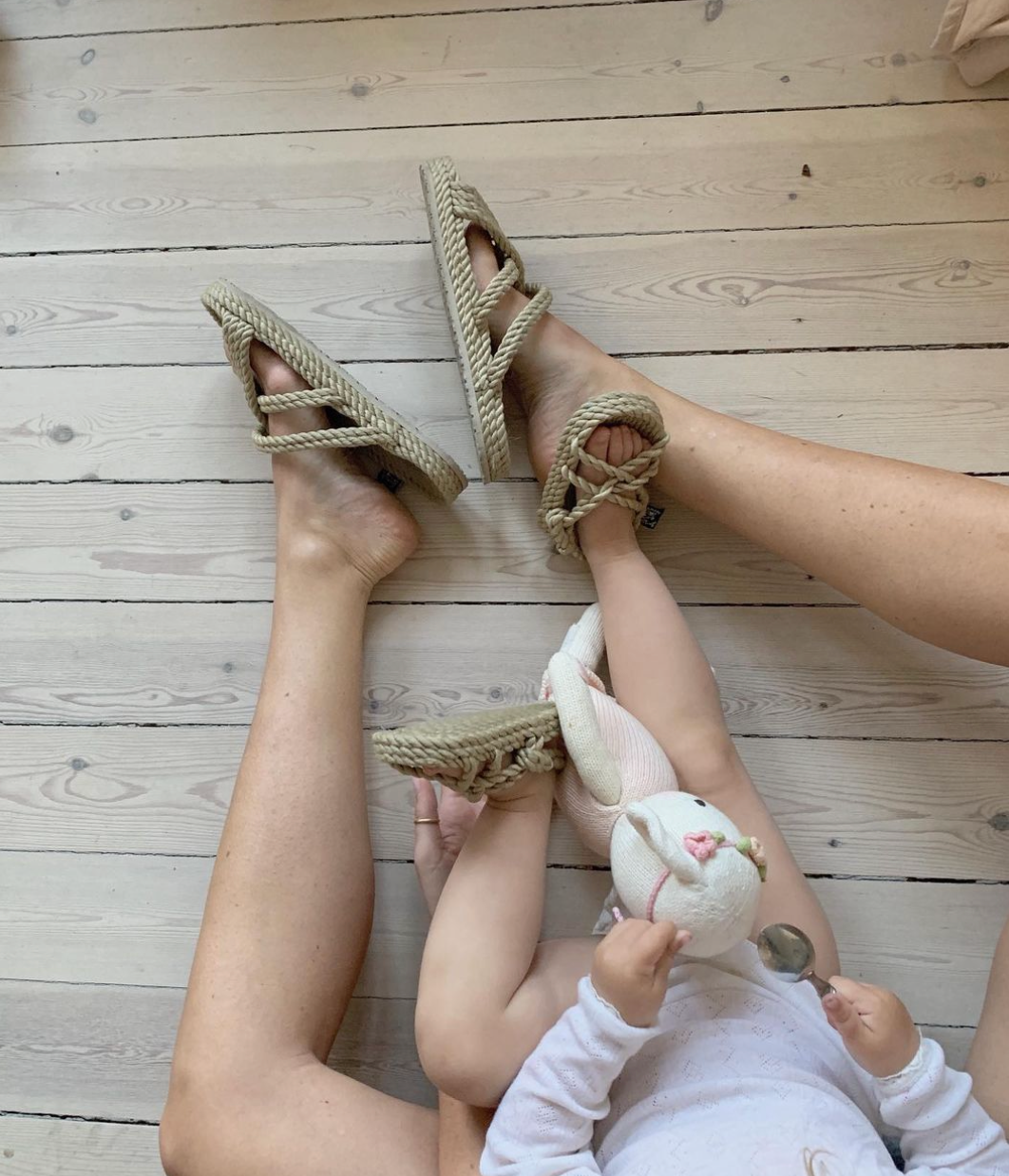 Kids - JC Rope Sandal - Camel