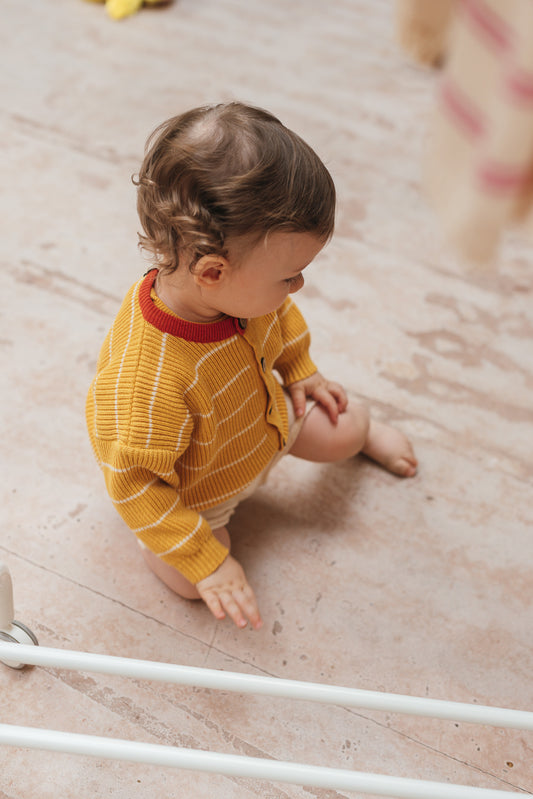 BaYiri | Sunny Striped Cardigan
