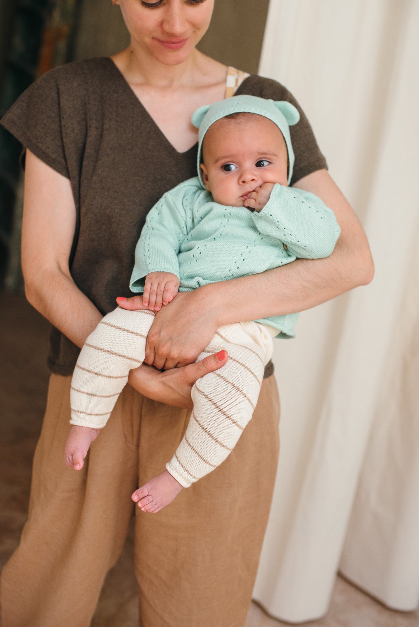 BaYiri | Moon Striped Pants